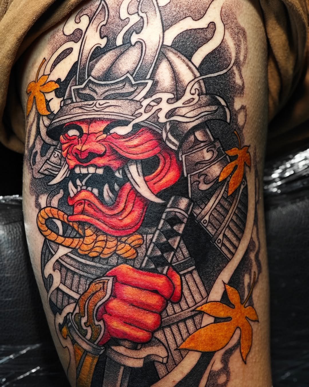 Samurai Tattoo by Pushkin