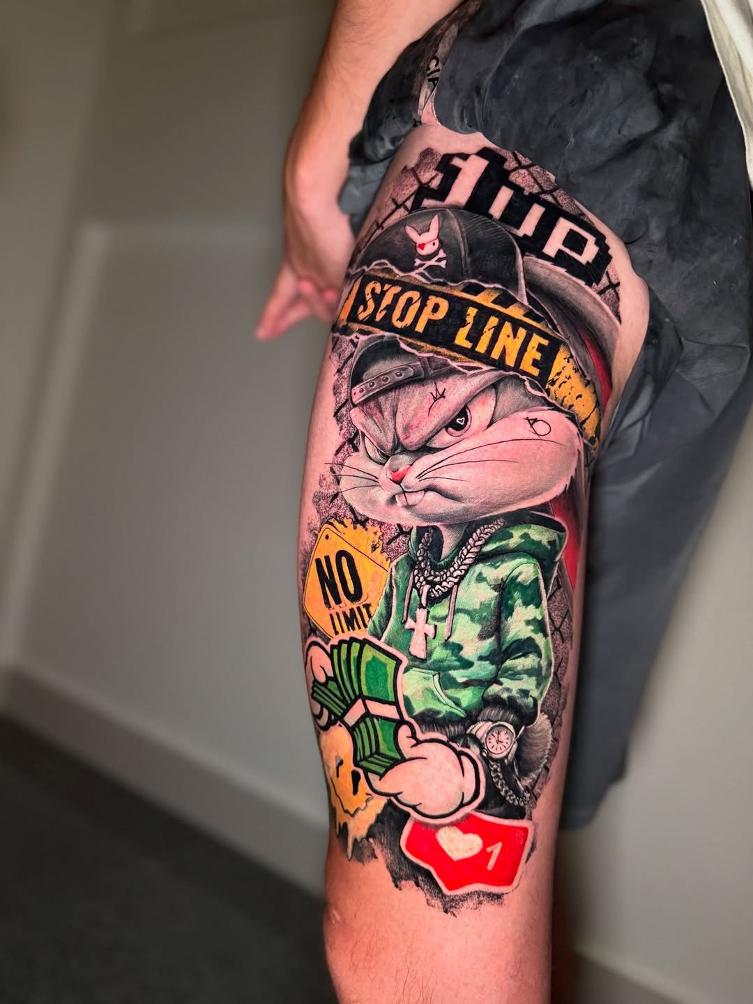 Bugs Bunny Tattoo by Vadim