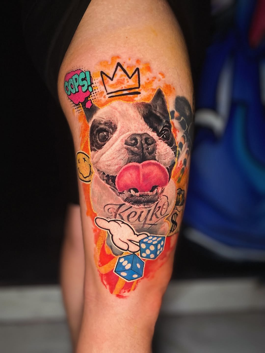 Dog Tattoo by Vadim